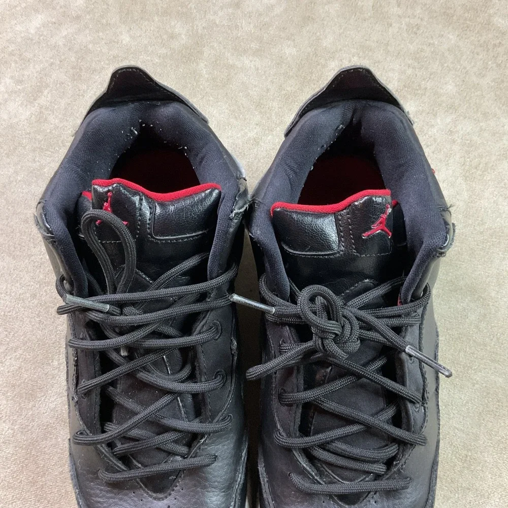Nike Jordan Courtside 23 GS Sz 6.5Y Black/Gym Red Particle Grey AR1002-023